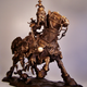 Illustration for article titled Skeleton Rider Versus Plucky Robots: Guess Who Wins?